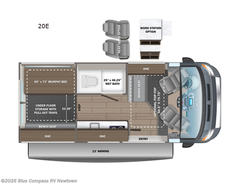 New 2027 Entegra Coach Ethos 20E available in Newtown, Connecticut
