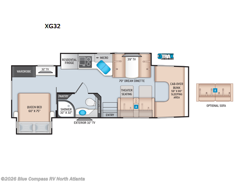 Used 2022 Thor Motor Coach Omni XG32 available in Buford, Georgia