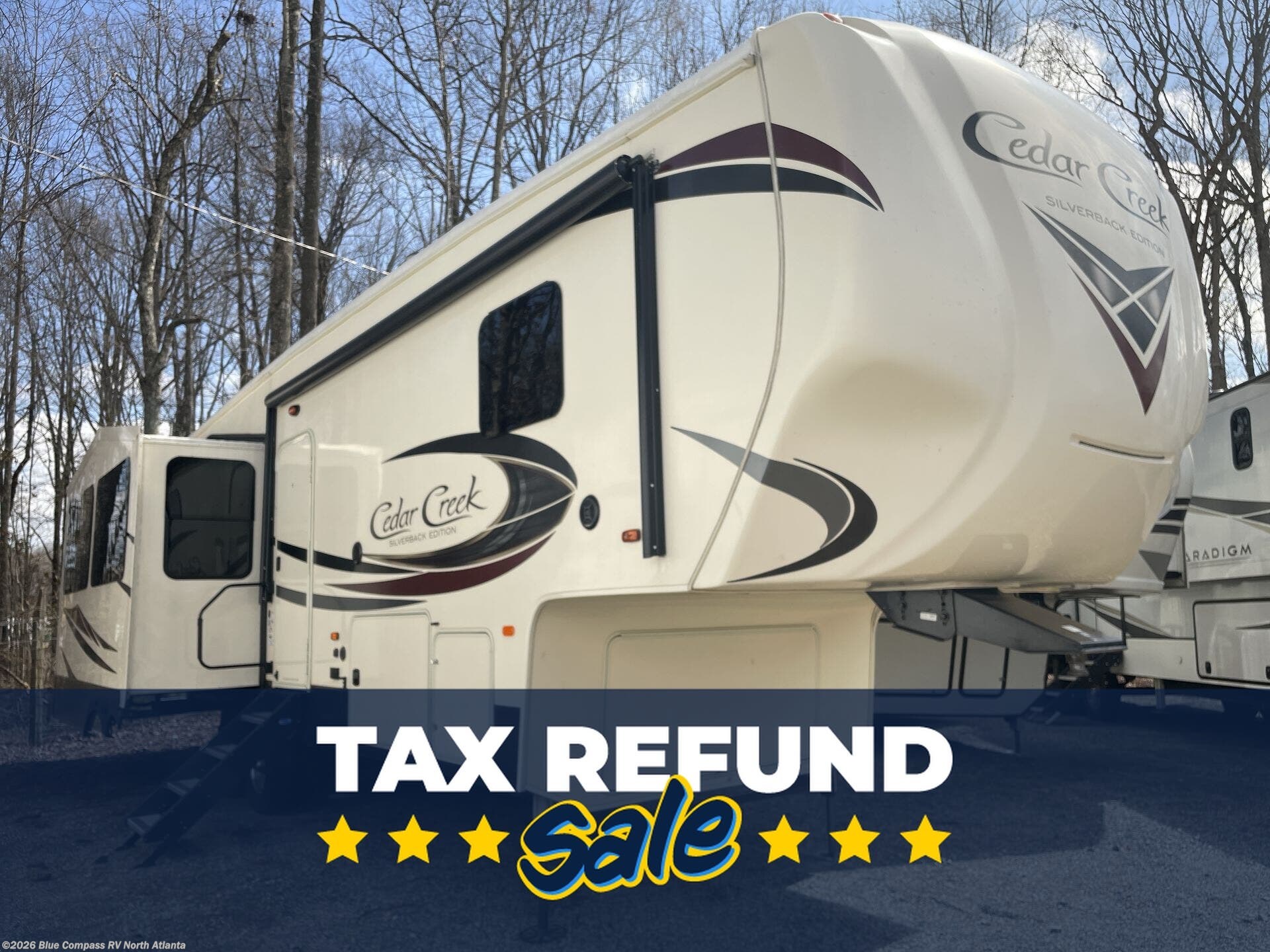 Used 2019 Forest River Cedar Creek Silverback 29RE available in Buford, Georgia