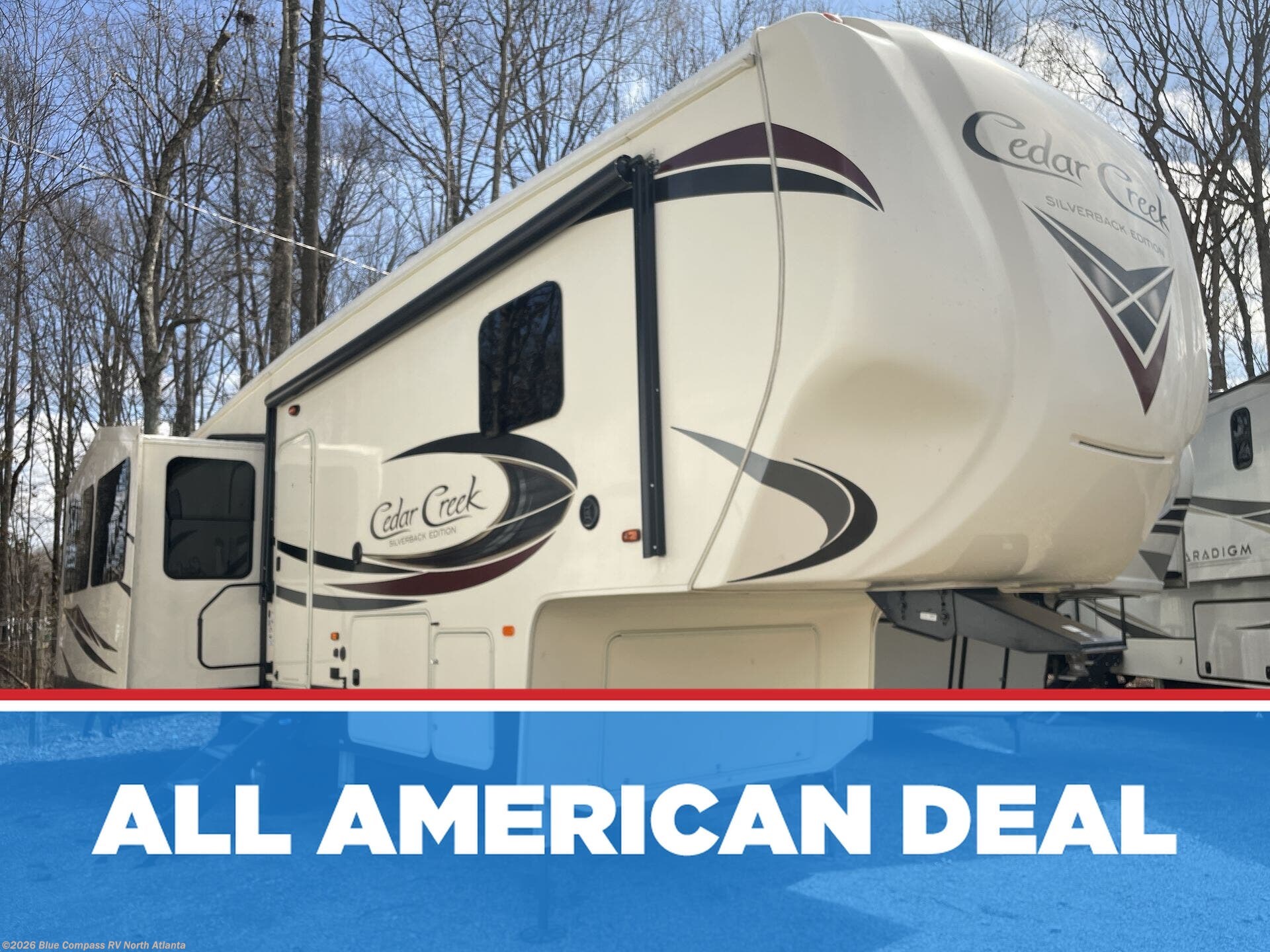 Used 2019 Forest River Cedar Creek Silverback 29RE available in Buford, Georgia