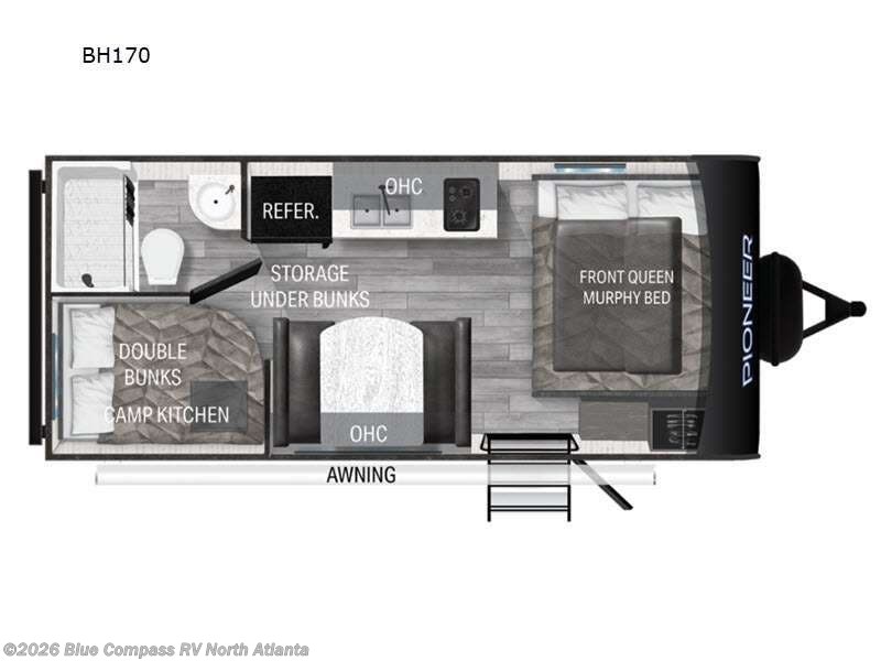 Used 2024 Heartland Pioneer BH170 available in Buford, Georgia