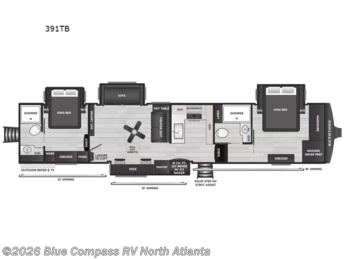 New 2027 Keystone Montana High Country 391TB available in Buford, Georgia