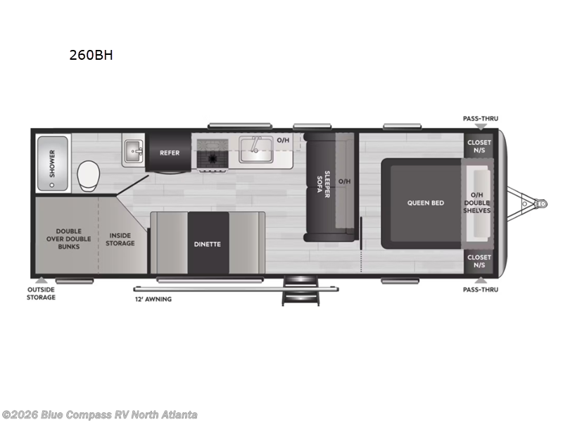 Used 2024 Keystone Springdale 260BH available in Buford, Georgia