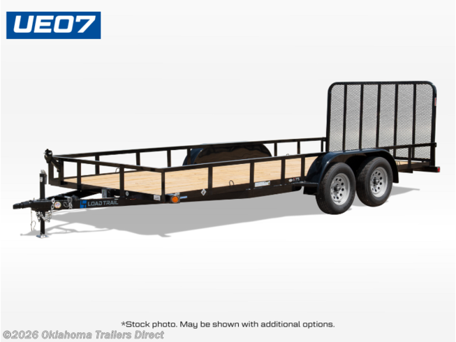 2027 Load Trail UE 83" x 16' Tandem Axle Utility Trailer 2027 Load Trail UE 83" x 16' Tandem Axle Utility Trailer