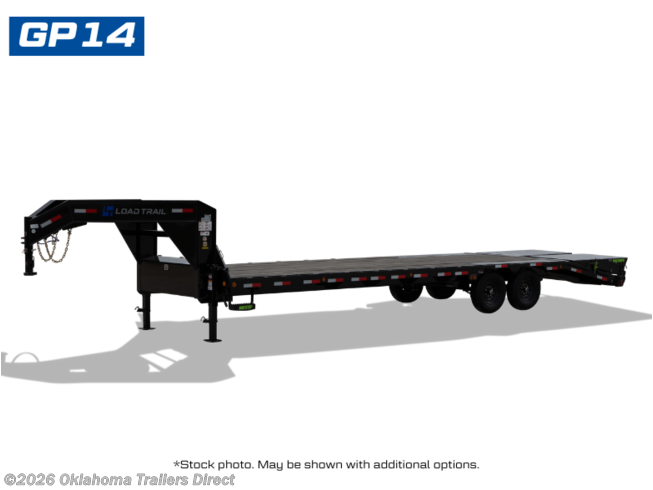 2027 Load Trail GP 102" x 40' Single Wheel Low-Pro Gooseneck w/Under 2027 Load Trail GP 102" x 40' Single Wheel Low-Pro Gooseneck w/Under