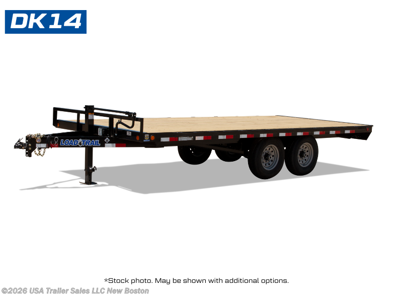 2025 Load Trail DK 102" x 20' Deck Over Pintle Hook Trailer