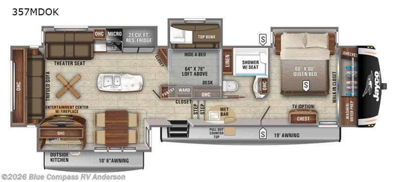 Used 2021 Jayco Eagle 357MDOK available in Anderson, California