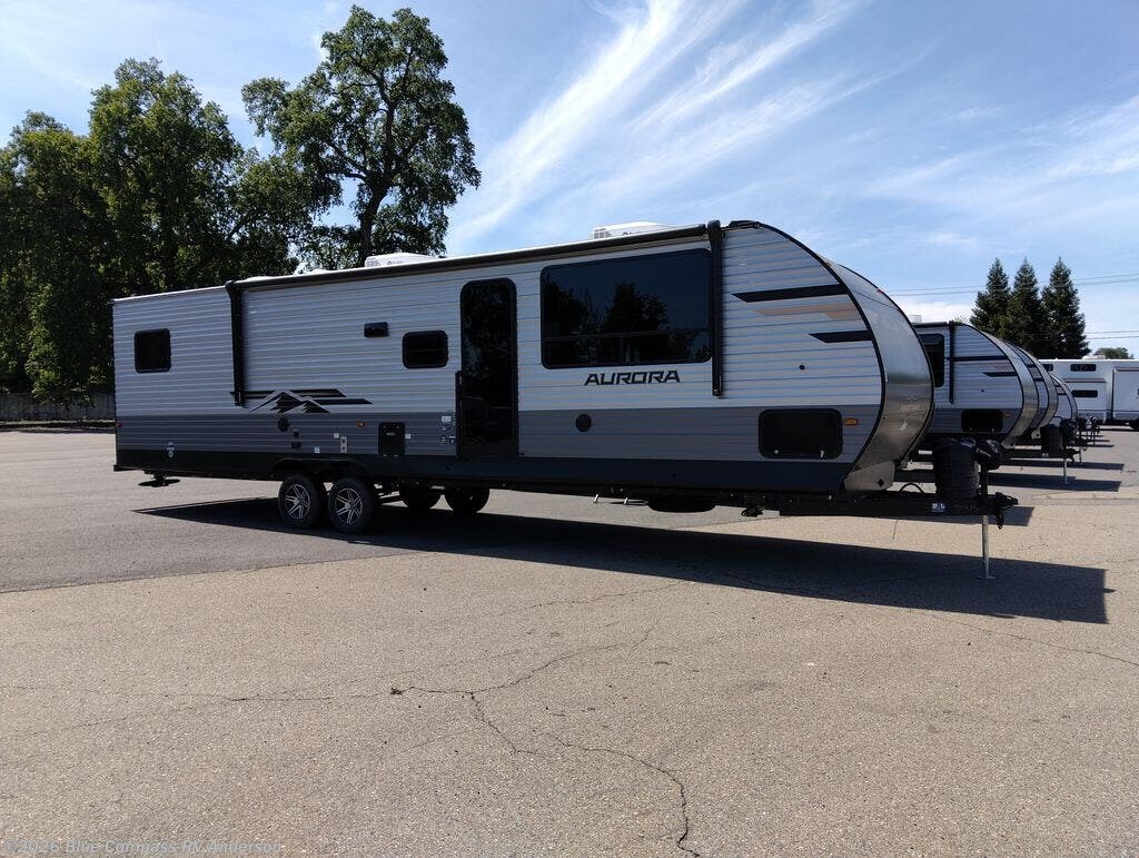 New 2026 Forest River Aurora 34BHTS (2 Queen Beds) available in Anderson, California