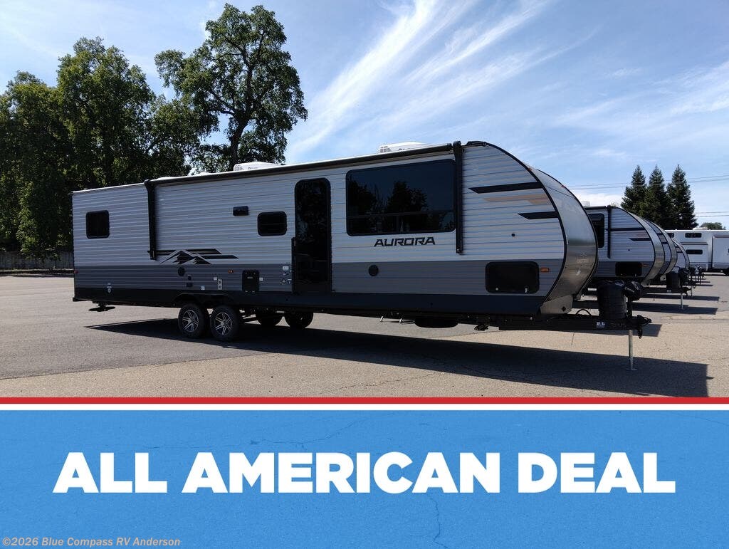New 2026 Forest River Aurora 34BHTS (2 Queen Beds) available in Anderson, California
