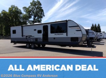 New 2026 Forest River Aurora 34BHTS (2 Queen Beds) available in Anderson, California