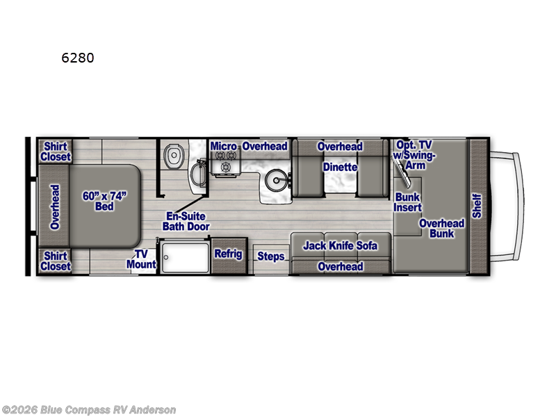 Used 2024 Gulf Stream Conquest Class C 6280 available in Anderson, California
