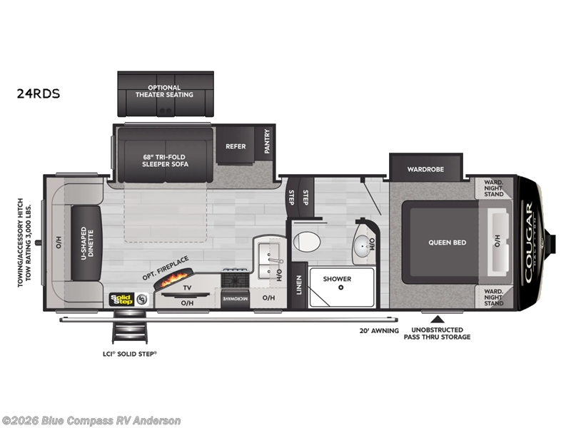 Used 2022 Keystone Cougar Half-Ton 24RDS available in Anderson, California
