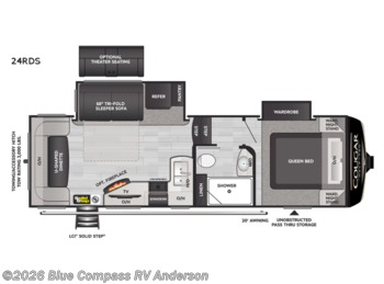 Used 2022 Keystone Cougar Half-Ton 24RDS available in Anderson, California