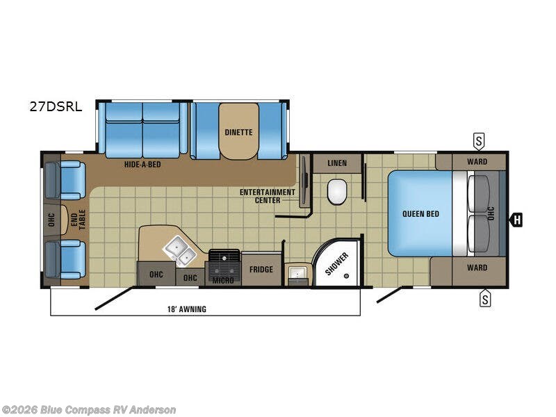 Used 2017 Jayco White Hawk 27DSRL available in Anderson, California