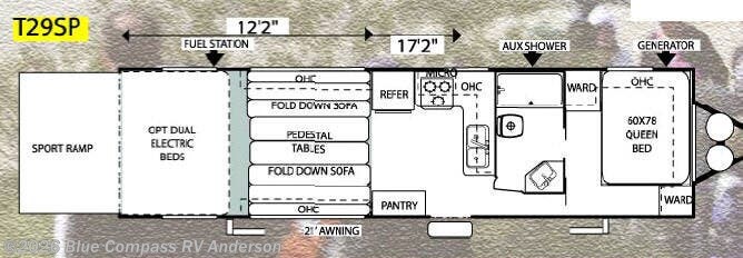 Used 2007  Forest River Sierra Sport T29SP by Forest River from Blue Compass RV Anderson in Anderson, CA