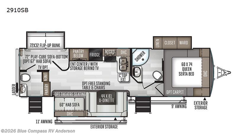 Used 2020 Forest River Rockwood Ultra Lite 2910SB available in Anderson, California