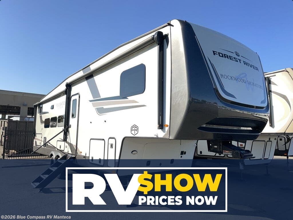 Used 2025 Forest River Rockwood Signature R374DBH available in Manteca, California