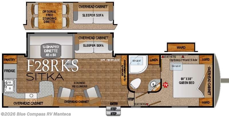 Used 2015 Outdoors RV Glacier Peak F28RKS available in Manteca, California