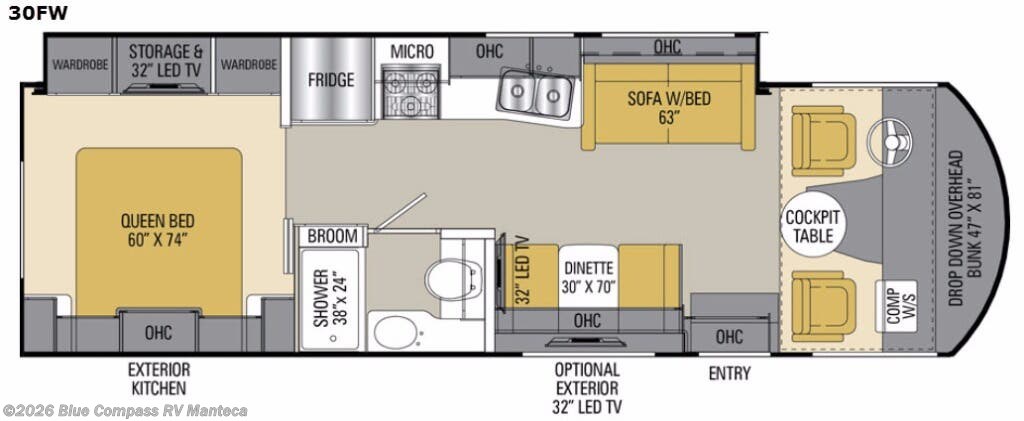 Used 2017 Coachmen Pursuit 30 FW available in Manteca, California