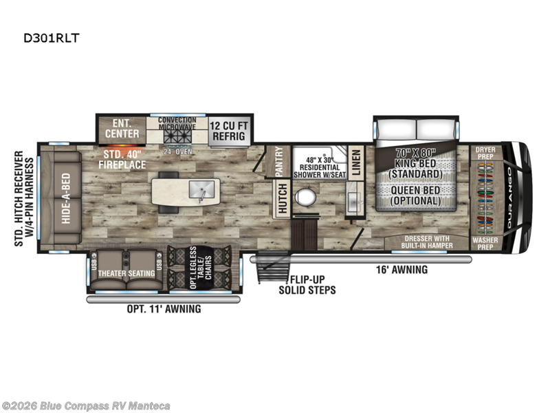 Used 2022 K-Z Durango D301RLT available in Manteca, California