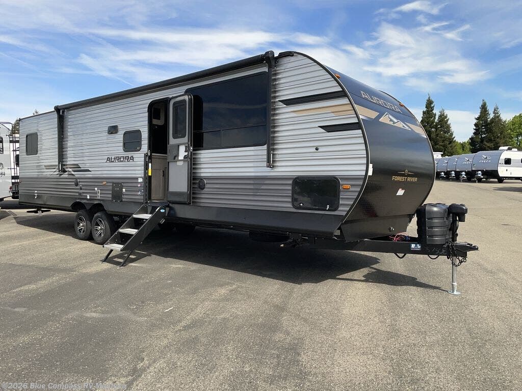 New 2026 Forest River Aurora 34BHTS (2 Queen Beds) available in Manteca, California