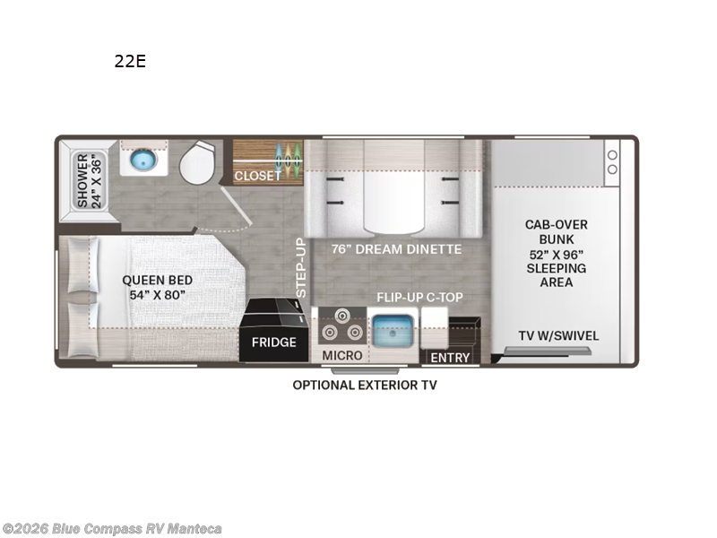 Used 2024 Thor Motor Coach Four Winds 22E available in Manteca, California
