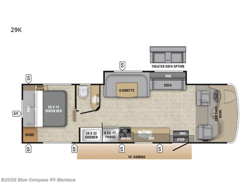 Used 2019 Entegra Coach Odyssey 29K available in Manteca, California