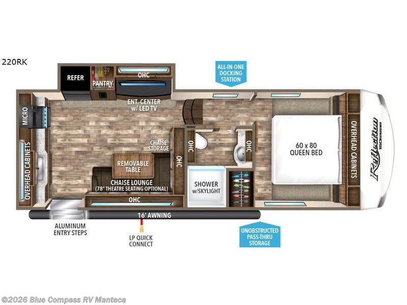 Used 2018 Grand Design Reflection 150 Series 220RK available in Manteca, California