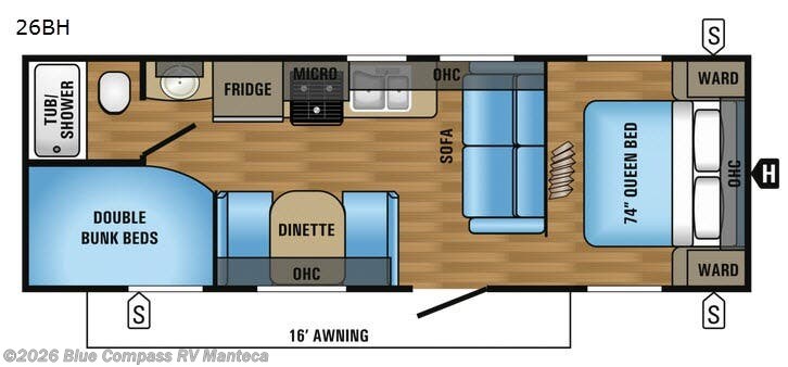 Used 2017 Jayco Jay Flight 26BH available in Manteca, California