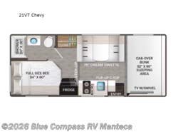New 2027 Thor Motor Coach Geneva 21VT Chevy available in Manteca, California