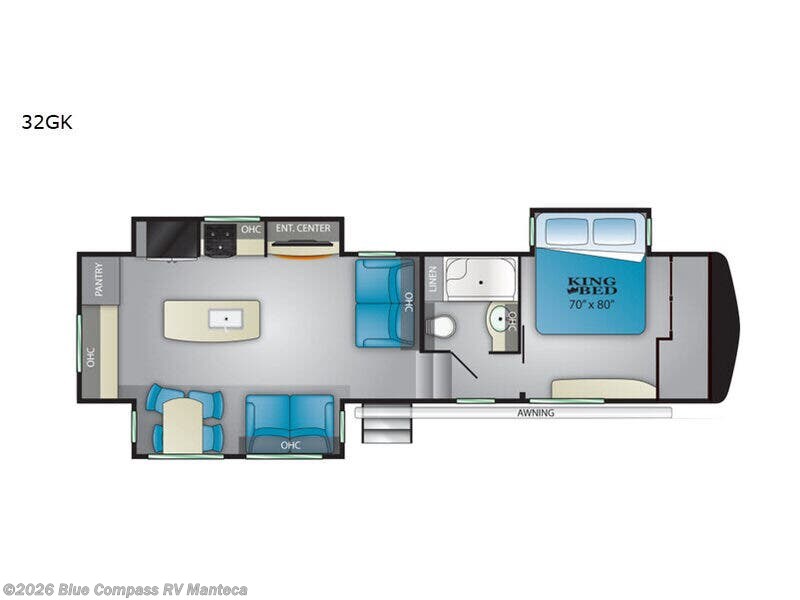 Used 2020 Heartland Bighorn Traveler 32GK available in Manteca, California