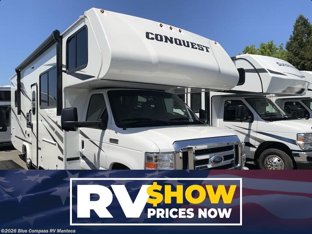 Used 2024  Gulf Stream Conquest Class C 6280 by Gulf Stream from Blue Compass RV Manteca in Manteca, CA