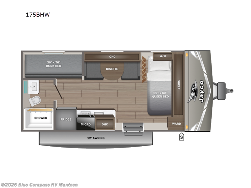 New 2027 Jayco Jay Flight 175BHW available in Manteca, California