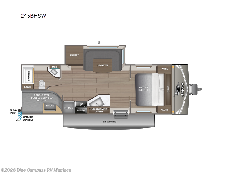 New 2027 Jayco Jay Flight 245BHSW available in Manteca, California