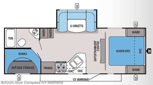 Used 2014 Jayco White Hawk 25BHS available in Manteca, California
