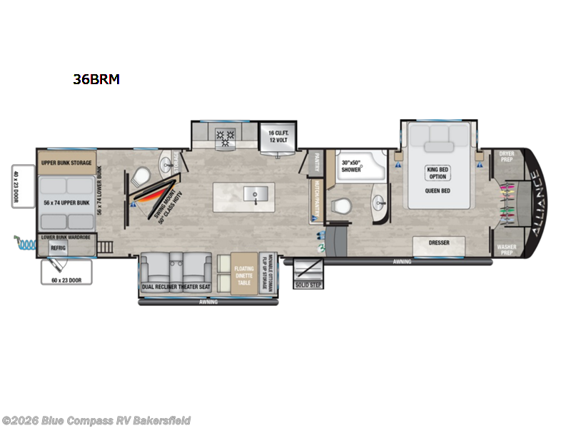 Used 2022 Alliance RV Avenue 36BRM available in Bakersfield, California