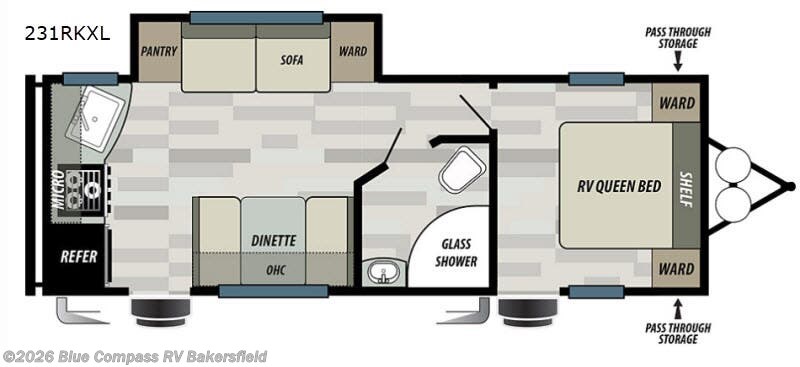 Used 2019 Forest River Wildwood X-Lite 231RKXL available in Bakersfield, California