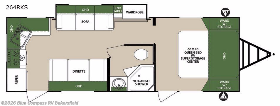 Used 2018 Forest River Surveyor 264RKS available in Bakersfield, California