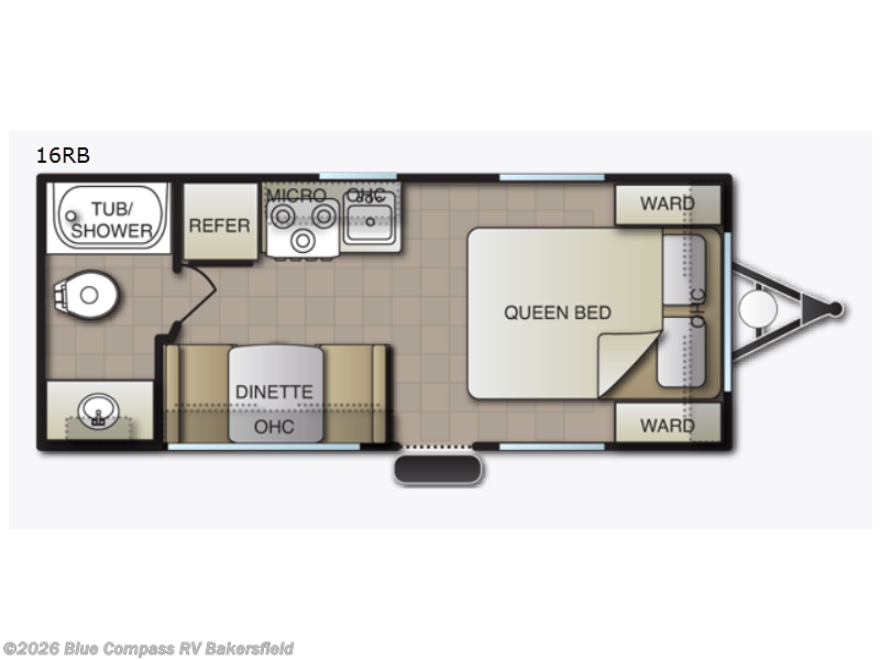 Used 2017 Pacific Coachworks Mighty Lite M16RB available in Bakersfield, California