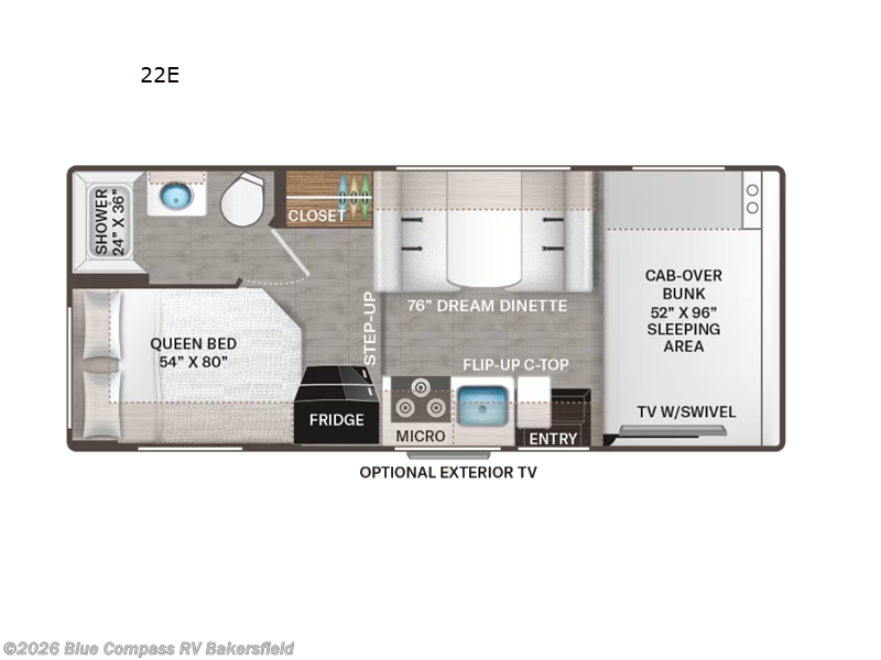 Used 2024 Thor Motor Coach Four Winds 22E available in Bakersfield, California