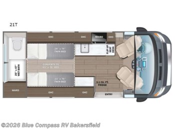 New 2027 Entegra Coach Expanse 21T available in Bakersfield, California
