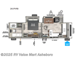 New 2025 Forest River Wildwood Heritage Glen 261FKRB available in Franklinville, North Carolina