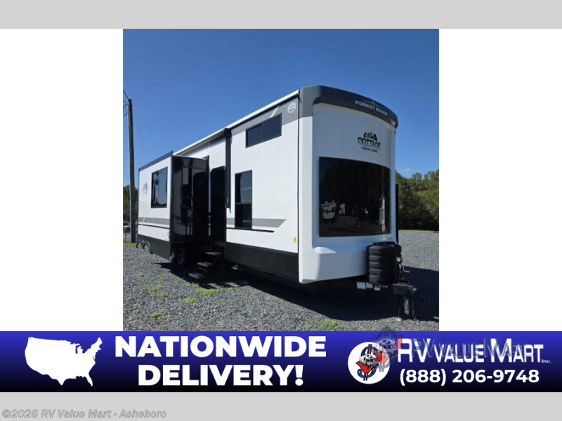 New 2026 Forest River Cedar Creek Cottage 40CBK available in Franklinville, North Carolina