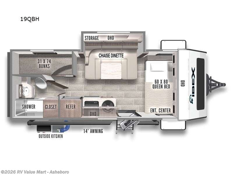 Used 2023 Forest River IBEX 19QBH available in Franklinville, North Carolina