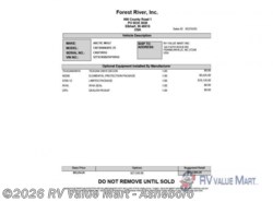 New 2026 Forest River Cherokee Arctic Wolf 3950SUITE available in Franklinville, North Carolina