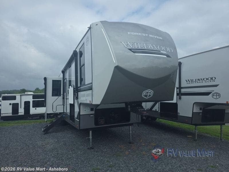 New 2027 Forest River Wildwood Heritage Glen 376FAM available in Franklinville, North Carolina