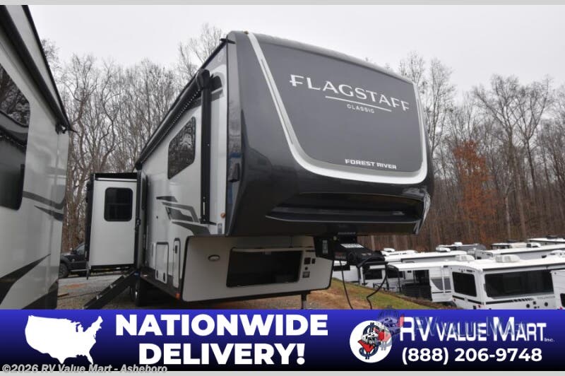 New 2026 Forest River Flagstaff Classic F361RLS available in Franklinville, North Carolina