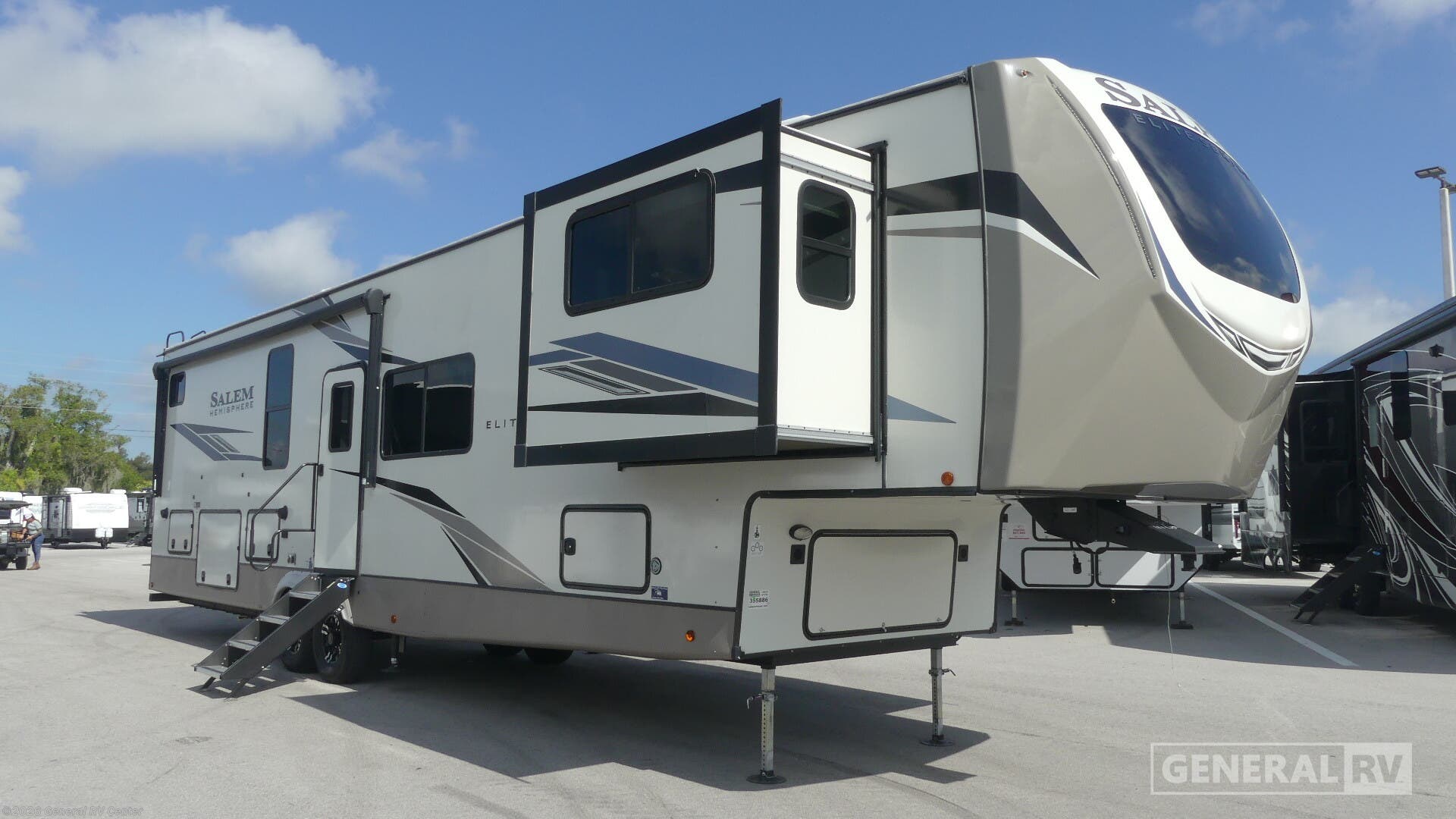 Used 2023 Forest River Salem Hemisphere Elite 36FL available in Fort Pierce, Florida