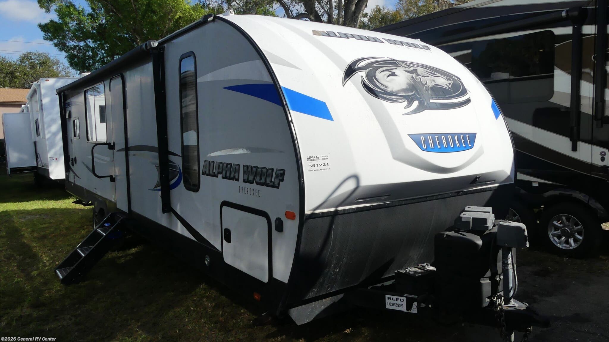Used 2020 Forest River Cherokee Alpha Wolf 27RK available in Fort Myers, Florida