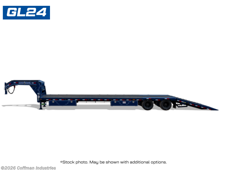 2026 Load Trail GL 102" x 32' Tandem Low-Pro Gooseneck w/Hyd. Dove Tr